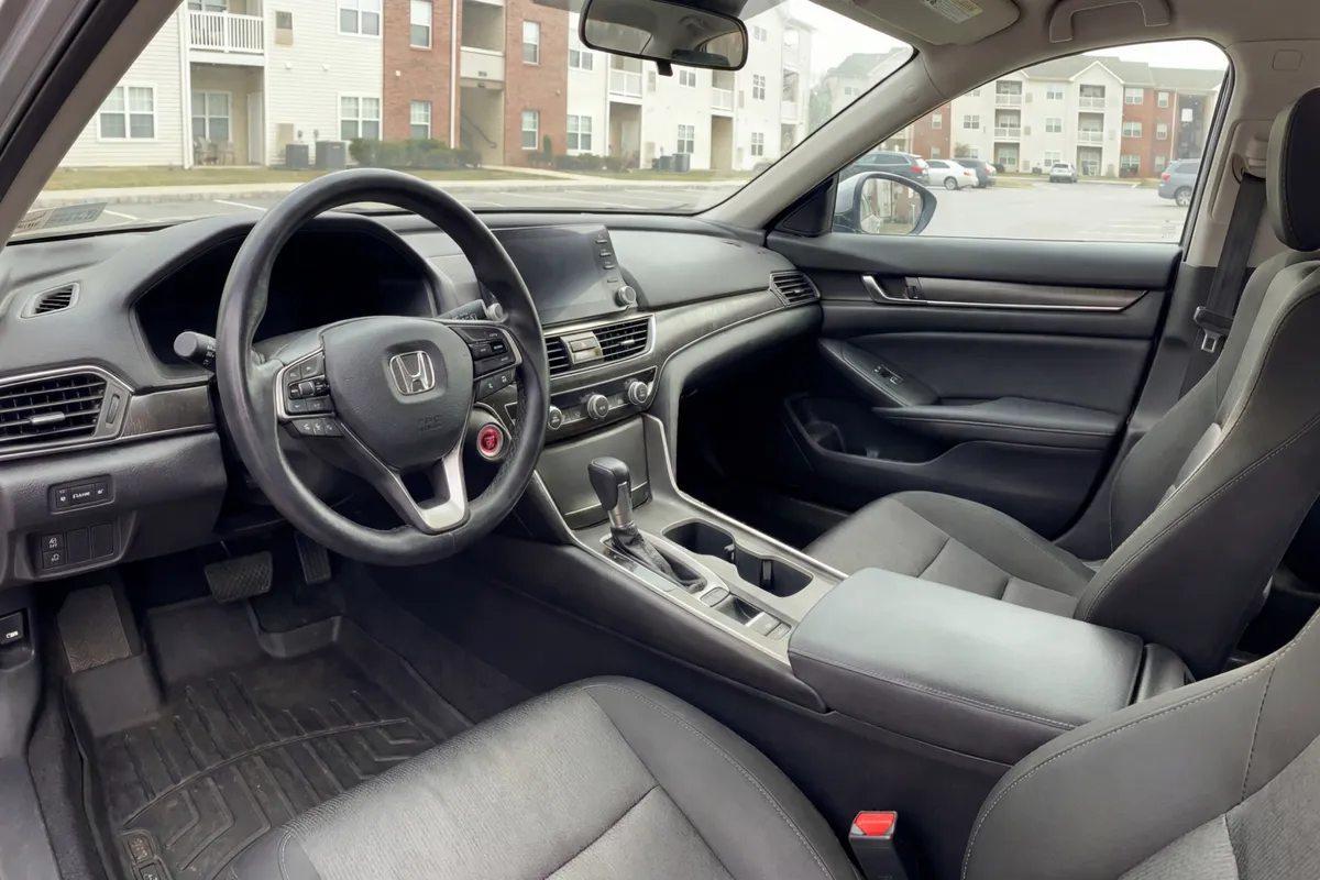 Dog Hair Removal — Honda Accord — after