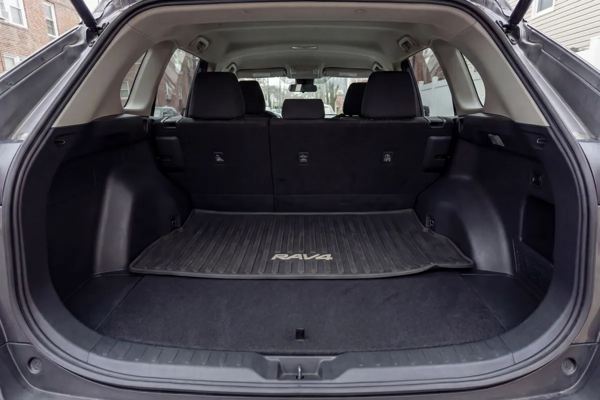 Mold Removal — Toyota RAV4 Trunk — after